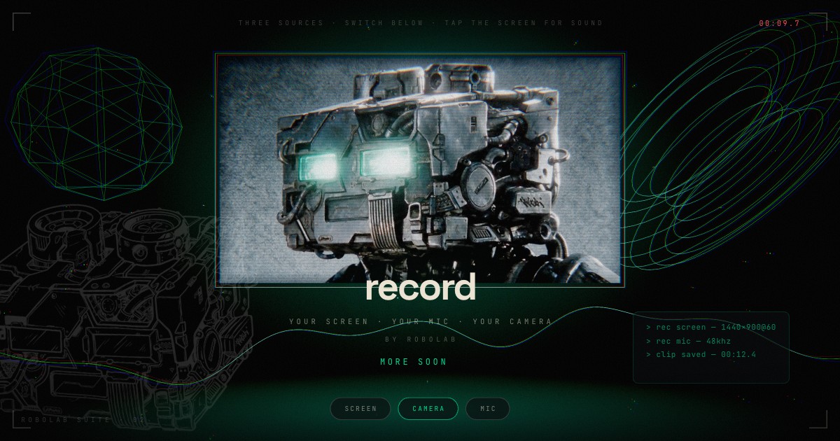 Robolab Record